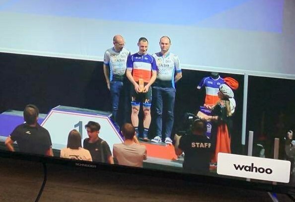 Geoffrey MILOUR Champion de France E-Cycling 2024 !