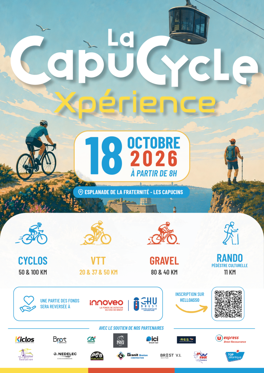 🚴‍♂️🌟 La CapuCycleXpérience 2026 : Ouverture des inscriptions  🌟🚴‍♀️
