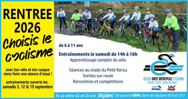 💫 C'est la rentrée pour l'Ecole de Vélo 💫
