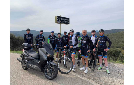 NOS COUREURS PRENNENT DE L'ALTITUDE EN ESPAGNE